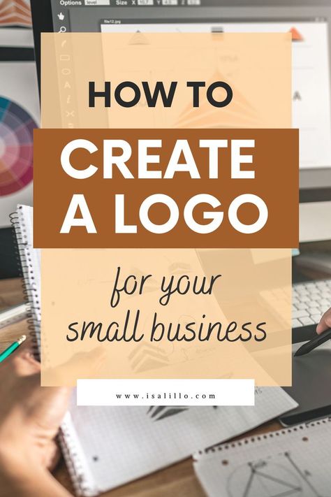 how to create a logo for your small business Create A Business Logo, Small Business Marketing Plan, Small Business Check, Logos Vintage, Business Marketing Plan, Small Business Advice, Small Business Logo, Small Business Planner, Best Small Business Ideas