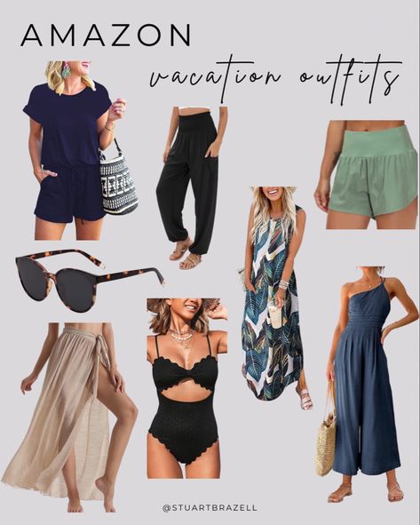 Amazon vacation outfits Amazon Beach Vacation Outfits, Selfies At Home, Amazon Vacation Outfits, Hawaii Vacation Outfits, Maxi Dress Summer Beach, Spring Break Vacation, Amazon Fashion Finds, Long Sundress, Comfortable Loungewear