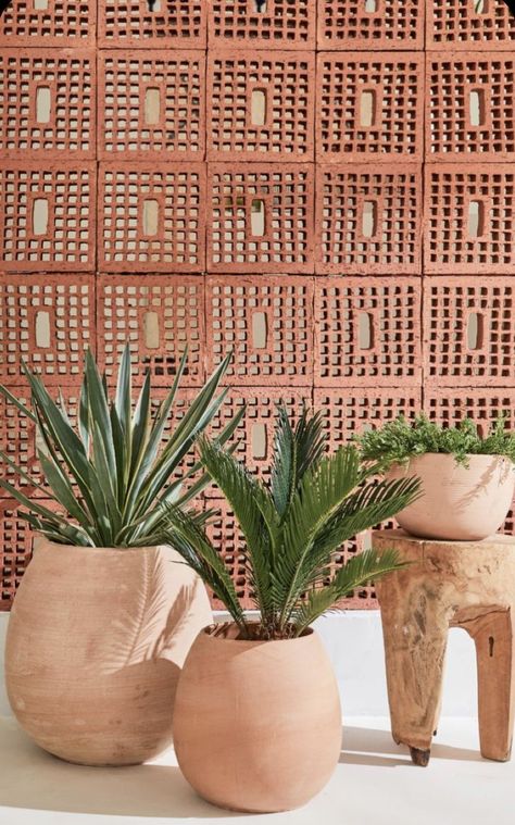 Breeze Blocks, Modern Mexican, Deco Boheme, Cafe Interior Design, Restaurant Interior Design, Restaurant Interior, Cafe Interior, Terra Cotta, Restaurant Design