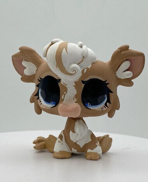 Littlest Pet Shop Custom Ideas, Cute Lps Customs, Lps Custom Ideas, Custom Lps Ideas, Lps Repaint, Lps Customs Ideas, Cute Lps, Lps Crafts, Rare Albino Animals