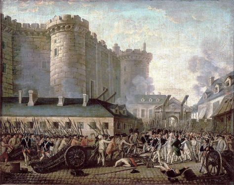 French Revolution: Storming of the Bastille, 14 July 1789 Camille Desmoulins, Modern World History, Chateau Versailles, The French Revolution, Free In French, Bastille Day, French Revolution, Bastille, Historical Romance