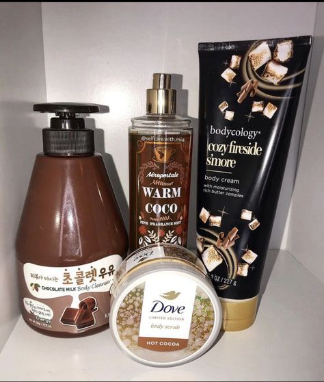 Chocolate Body Care, How To Smell Like Chocolate, Chocolate Scent, Vanilla Smell, Body Hygiene, Hygiene Care, Shower Skin Care, Body Smells, Hygiene Routine