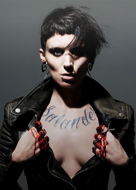 The Girl With the Dragon Tattoo « Lady Garfunkel's Song of the Day Dragon Tattoo Rooney Mara, Girl With The Dragon Tattoo, Kubo And The Two Strings, Lisbeth Salander, Stieg Larsson, Noomi Rapace, The Girl With The Dragon Tattoo, Red Photography, Christopher Plummer