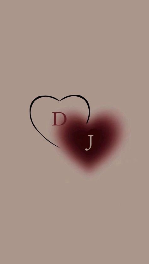 D+j Wallpaper, J And D Logo, D Initial Wallpaper, Letter D Wallpaper Aesthetic, Jd Initials, David Jacobs Newsies, D J, I Heart D, D Wallpaper Letter Cute