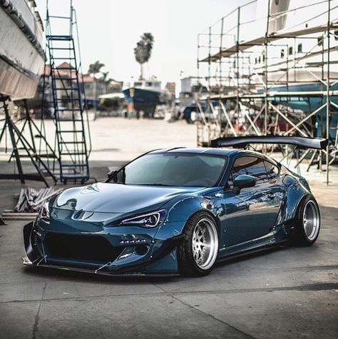 FRS with Laguna blue seca paint Gt 86, Rocket Bunny, Slammed Cars, Scion Frs, Laguna Seca, Toyota Gt86, Audi Rs3, Lamborghini Veneno, Mercedes Sl