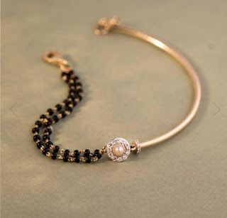 Gold Hand Mangalsutra Designs, Black Beads Hand Bracelet Gold, Diamond Mangalsutra Bracelet, Bracelet Mangalsutra Designs, Mangal Sutra Bracelet Design, Mangalsutra Bracelet Designs Gold, Black Beads Bracelet Gold For Women, Hand Bracelet Gold For Women, Hand Mangalsutra Bracelet In Gold