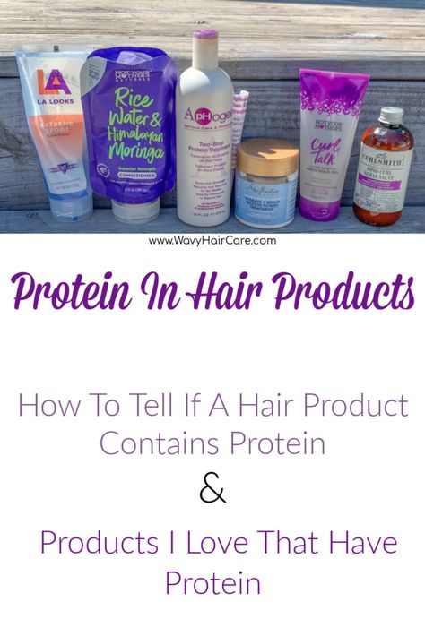 Protein Hair Products, Naturally Wavy Hair, Protein Hair Mask, Mama Hair, Protein Hair, Wavy Hair Care, Products I Love, Low Porosity Hair Products, Hair Protein