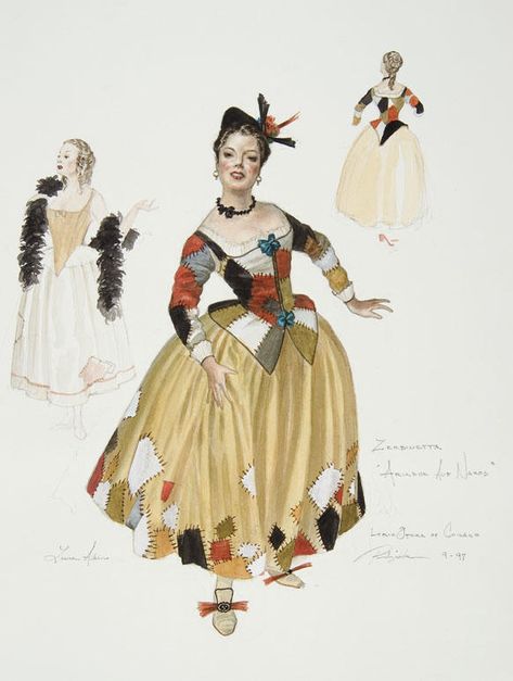 Mcnay Art Museum, Ballet Illustration, Link Costume, Costume Design Sketch, Ballet Russe, Theatre Costumes, Ballet Costumes, Fairy Art, Fancy Dress Costumes