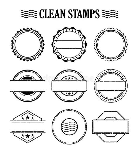 Blank Seal Template (3) | PROFESSIONAL TEMPLATES Blank Newspaper, Stamp Template, Stencil Ideas, Receipt Template, Fall Background, Seal Design, Old Frames, Invoice Template, Book Template