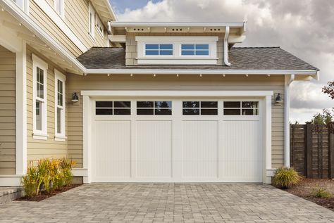 How Secure Are Your Garage Storage Cabinets? Garage Door Ideas, Double Garage Door, Garage Door Windows, Best Garage Doors, Steel Garage Doors, Garage Door Styles, Garage Door Design, Modern Garage, Door Inspiration