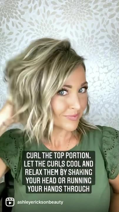 How To Make Beach Wave Curls, Wavy Hair Curling Iron Beach Waves, Medium Length Hair Beach Waves, How To Use Curling Iron For Beach Waves, Be Achy Waves Medium Hair, Styling Beach Waves, Beach Wave Shoulder Length Hair, Curling Iron For Beach Waves, Easy Beach Waves With Curling Iron