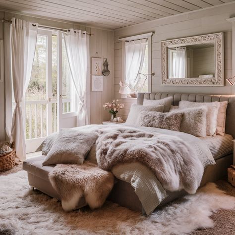 Cozy Bedroom Design Ideas for Ultimate Comfort
#CozyBedroom
#BedroomDesign
#HomeDecor
#InteriorDesign
#WarmInteriors
#BedroomInspiration
#ComfySpaces
#PlushBedding
#SoftLighting
#CozyCorners
#RelaxingBedroom
#ComfortAndStyle
#HomeStyling
#SnugSpaces Happy Cozy Bedroom, Plush Bedroom, Warm Color Palettes, Faux Fur Decor, Cozy Bedroom Design, Inviting Bedroom, Plush Bedding, Glam Bedroom, Relaxing Bedroom