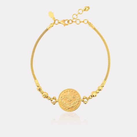 Gold Coin Jewelry, Evil Eye Ring, Hot Flashes, Gold Coin, Coin Jewelry, Gold Coins, 22k Gold, Chain Link Bracelet, Diwali