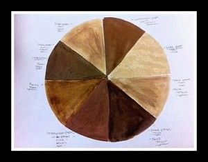 Coffee Painting Canvas, Sepia Art, Sepia Color, The Color Wheel, Coffee Painting, High School Art, Middle School Art, Art Lesson Plans, Coloured Pencils