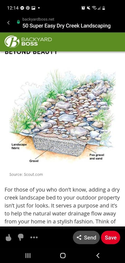 Dry Riverbed Landscaping, Rain Garden Design, Gardening Quotes, Garden Wallpaper, Landscaping With Large Rocks, Front Yard Landscaping Simple, Rock Garden Landscaping, Home Landscaping, Garden Yard Ideas