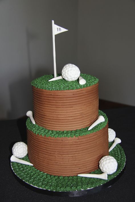 Golf Grooms Cake, Golf Themed Cakes, Green Birthday Cakes, Golf Birthday Cakes, Golf Cake, Pinterest Cake, Golf Birthday Party, Sport Cakes, Torte Cupcake