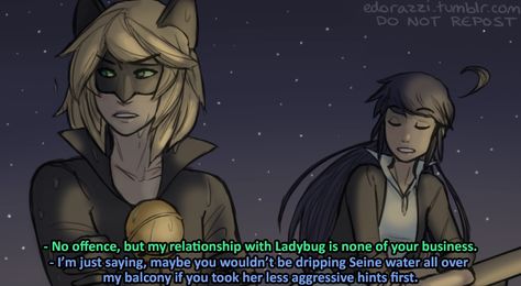 eclipsed-moons said: I just finished scrolling through your felix/bridgette art and haven't really seen much of a brichat interaction. Can we get one? :D Answer: local cat victimises innocent bakery... Bridgette X Felix Comic, Bridgette And Felix Comic, Felix Bridgette, Felix X Bridgette, Felix And Bridgette, Bridgette Miraculous, Felix Agreste, Miraculous Au, Felix Miraculous