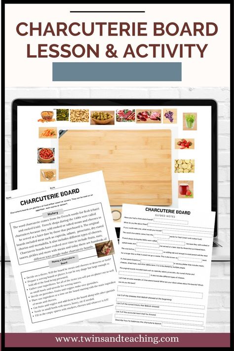 cooking classroom projects on charcuterie boards. Facs Lesson Plans, Family Consumer Science, Make A Charcuterie Board, Cooking In The Classroom, Middle School Life, Food Project, Culinary Classes, Family And Consumer Science, A Charcuterie Board