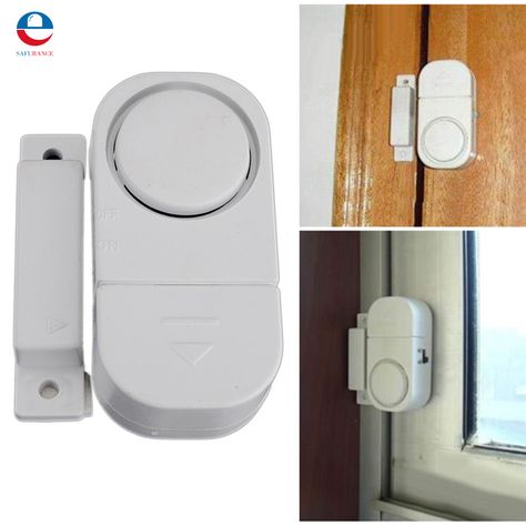 Wireless Home Window Door Entry Burglar Security Alarm System Intercom Plate Replacement Talk Listen Door, Fire Alarms Home, Hidden Front Door Camera, Intercom Plate Talk Listen Door, Hotel Door Safety, Apartment Door Security, Garage Door Sensor, Door Sound, Pool Alarms