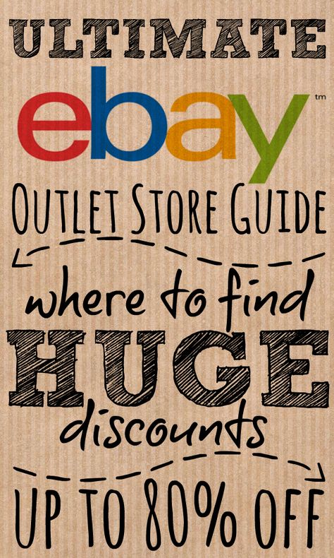 Use the A-Z eBay outlet store guide to find and shop at your favourite high street retailers and get huge discounts of up to 80% on clothes and homewares. Ebay Selling Tips, Ebay Hacks, Ebay Business, Money Save, Shopping Deals, Outlet Store, Money Saver, Ways To Save Money, Shopping Hacks