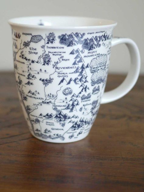 Middle Earth Map, Earth Design, Have Inspiration, Pop Art Print, Arte Inspo, Morning Tea, China Mugs, Forest Design, Middle Earth