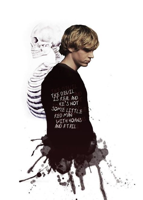 American Horror Story Quotes, Evan Peter, Brad Falchuk, Evan Peters American Horror Story, Tate And Violet, Nothing Left To Say, American Horror Story 3, Tate Langdon, Ryan Murphy