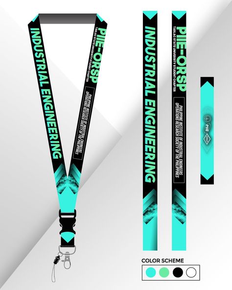 Event Lanyard Design, Lanyard Design Corporate, Art Festival Poster, Identity Card Design, Business Card Pattern, Graphic Design Infographic, Industrial Engineering, Ui Design Website, Modern Style Design