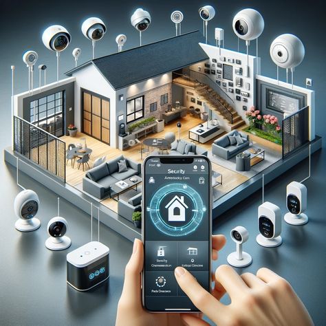 How to Set Up a Smart Security System at Home: A Comprehensive Guide – The How To Blog How To Blog, Wireless Home Security Systems, Doorbell Camera, Home Automation System, Smart Home Security, Smart Plug, Security Systems, Security Solutions, Home Security Systems