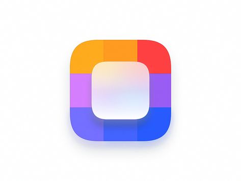 App Launcher Icon by BEKII Patrick Seymour, App Development Design, Apps Logo, Launcher Icon, Blue Game, Finance App, Interior Design Website, Top Tv, Meditation Apps