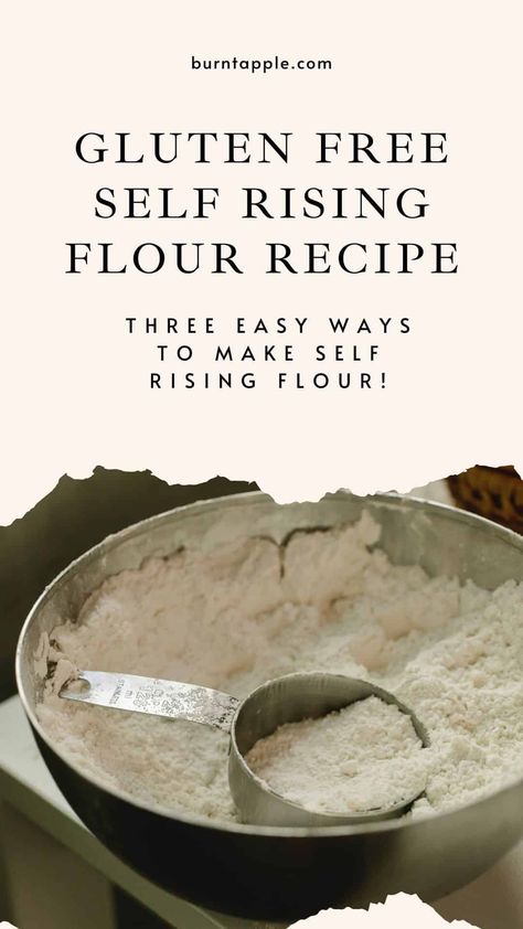 All Purpose Flour Recipes, Gluten Free Flour Recipe, Gluten Free Flour Mix, Gluten Free Flour Blend, Homemade Gluten Free, Self Rising Flour, Gluten Free Recipes Easy, Flour Recipes, Foods With Gluten