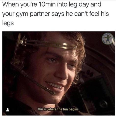 23 Funny gym memes to get you pumped. Uno Memes, Gym Memes Funny, Fitness Memes, Gym Partner, Prequel Memes, Memes Of The Day, Workout Memes, Original Trilogy, Gym Memes