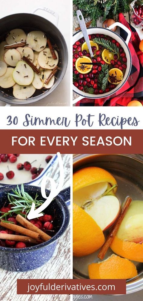 Smell Good House Hacks, Smell Good House, Stove Potpourri, Small Crock Pot, Rustic Bedrooms, Simmer Pots, Homemade Potpourri, Simmer Pot Recipes, Stove Top Potpourri