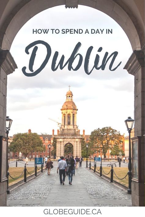 From touring towering castles to sampling whiskey at award-winning distilleries, here's an itinerary of the best things to do during one day in Dublin. Ireland travel | Dublin travel | Ireland photography Dublin Travel Guide, Things To Do In Dublin, Visit Dublin, Dublin Travel, Ireland Vacation, Visit Ireland, Dublin City, Perfect Itinerary, Unusual Things