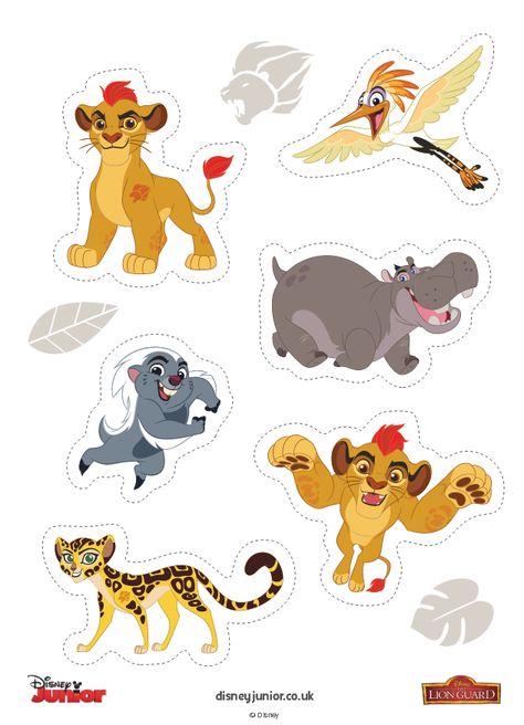 Lion Guard Party Ideas, Lion Guard Birthday Party Decorations, Lion Guard Birthday Party Ideas, Lion Guard Printables, Lion Guard Party Favors, Lion King Tree, Kion Lion Guard, Lion Guard Birthday Party, Lion Guard Stickers