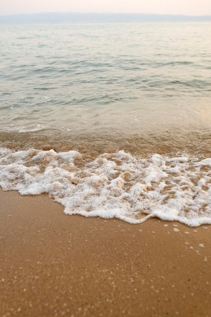 Peaceful water and sand composition | Free Photo #Freepik #freephoto #ocean #sea #sea-sand #ocean-water Shirley Valentine, Peaceful Water, Sea Pictures, Smelling Flowers, Blue Drinks, Sand And Sea, Water Pictures, Palm Tree Leaves, Summer Happy