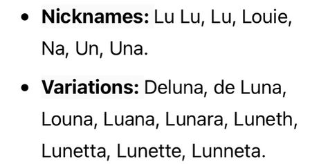 Nicknames for Luna Nicknames In Different Languages, Witchy Nicknames, Cute Nicknames In Other Languages, Luna Name Aesthetic, Nicknames Related To Moon, Meant To Be, Math Equations, Collage, Pins