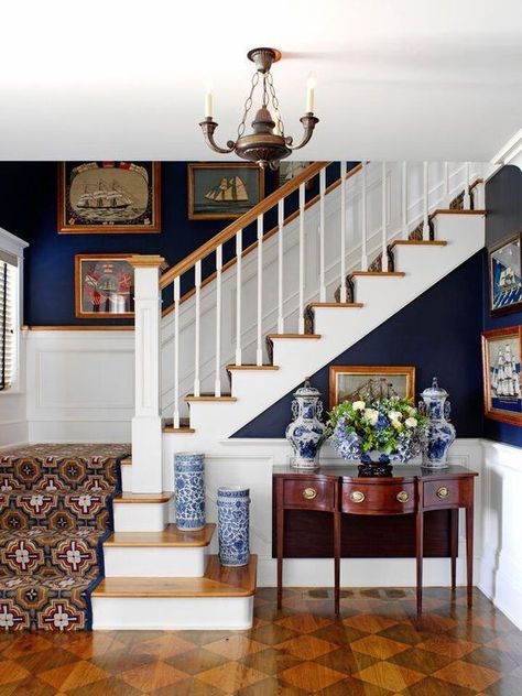 Nantucket Home, Interior Design Minimalist, Traditional Interior Design, Design Apartment, Southern Home, Traditional Interior, Design Living Room, House And Home Magazine, Step Inside