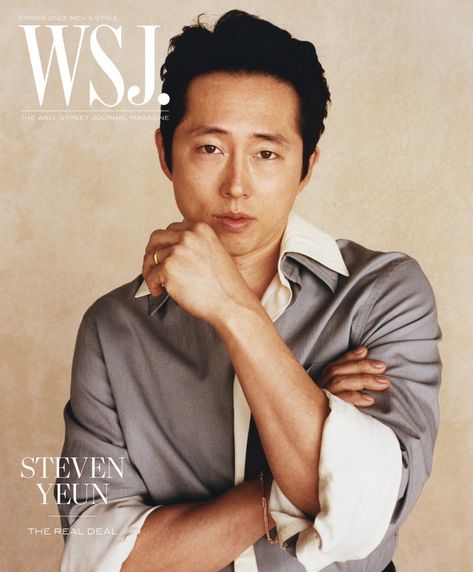 Magazine Cover 2023, Magazine Wall, Steven Yeun, Wsj Magazine, Dark Comedy, Road Rage, New Netflix, Jimmy Kimmel, Male Magazine