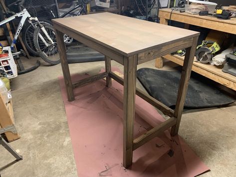 Laundry Table Diy, Diy Laundry Table, Laundry Room Folding Station, Table For Laundry Room, Laundry Room Table, Laundry Folding Station, Laundry Folding Table, Storage Ideas For Kitchen, Folding Table Diy