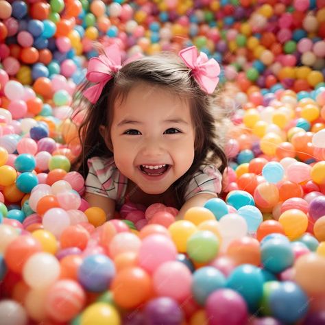 Premium AI Image | photographic style candythemed ball pit fil Ball Pit Photoshoot, Ball Pool, Asian Kids, Ball Pit, Premium Photo, 1 Million, Adobe Stock, Family Photography, Stock Photos