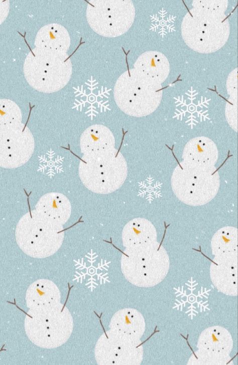 Snowman Phone Wallpaper, Blue Christmas Background Aesthetic, Christmas Wallpaper Aesthetic Blue, Snowman Aesthetic Wallpaper, Snowman Wallpaper Aesthetic, Blue Christmas Aesthetic Wallpaper, Snow Flakes Wallpaper, Snowman Iphone Wallpaper, Snowman Christmas Wallpaper