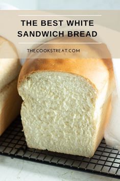 Homade Bread Recipes, Fluffy White Bread Recipe, White Sandwich Bread Recipe, Fluffy Bread Recipe, Homestead Family, Easy White Bread Recipe, Light Sandwiches, White Sandwich Bread, Sandwich Bread Recipe