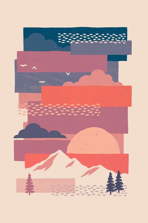 New Skies Wallpaper Sky, Posca Art, Gouache Art, Arte Inspo, Painting Inspiration, Aesthetic Art, Art Wallpaper, Digital Illustration, Pixel Art