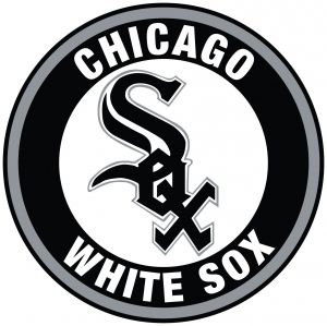 Chicago White Sox Outfit, Sock Tattoo, Chicago White Sox Baseball, Baseball Teams Logo, White Sox Baseball, Baseball Signs, Mlb Logos, Baseball Posters, Chicago Sports