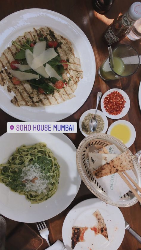 I don’t live in Mumbai but oh the vibes Mumbai Food Snap, Pizza By The Bay Mumbai, Mumbai Vibes, Soho House Mumbai, Ishan Kishan, Mumbai Food, Bistro Food, Friend Photography, Foodie Instagram