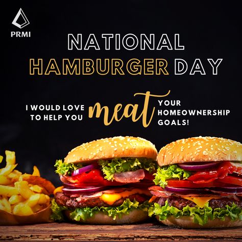 Happy National Burger Day!🍔 National Burger Day, First Time Home Buyers, Delaware, Chicken Burgers, First Time, Ethnic Recipes