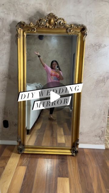 Selina Cruz | Your Sign Awaits… on Instagram: "Mirror Rental prep 🪞 Part 1: creating the decal! Follow along for part 2 where I’ll show how to apply the decal to the mirror ✌🏼 #diywedding #diybride #diyweddingdecor #diyweddingideas #vinyldecal #mirrordecal #weddingmirror #mirrorrentals #dfwmirrorrental #dfwweddingrentals #dallasmirrorrental #dallaswedding #weddingmirrorsign #yoursignawaits" Mirror At Wedding, Mirror Welcome Sign Wedding, Welcome Sign Mirror, Wedding Mirror Sign, Mirror Wedding Sign, Mirror Wedding Signs, Mirror Wedding, Wedding Extras, Wedding Mirror