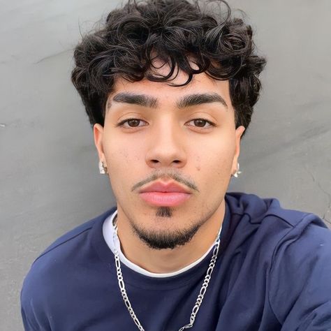 Spanish Men Hairstyles, Goat Tee Beard Men Style, Men Pixie Haircut, Greek Curly Hair, Puerto Rican Hairstyles Men, Goatee And Mustache Style, Mexican Hairstyles Men, Mexican Mustache, Beard Line