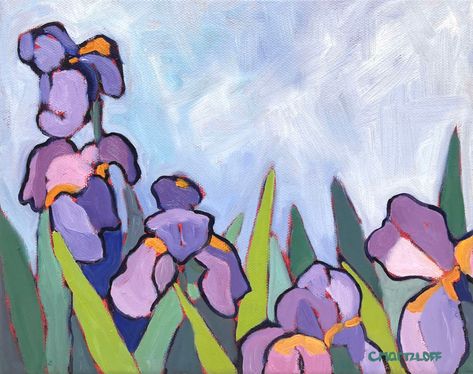 “Within the Iris Field” – RENDERED IMPRESSIONS / Original Oil Paintings by Catherine J. Martzloff Iris Flower Painting, Iris Field, Room Things, Field Paint, Painting Of Flowers, Iris Painting, Colorful Oil Painting, Things Change, Iris Flower