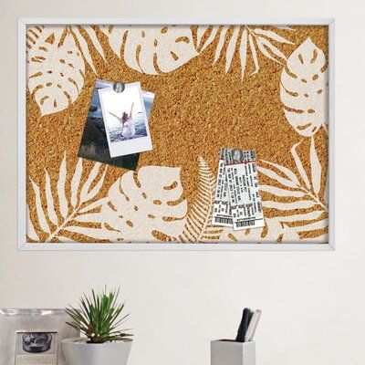 Palm Print Wallpaper, Sweet Jojo Designs, Memo Boards, Jojo Designs, Cadeau Diy, Cork Crafts, Memo Board, Cork Board, My New Room